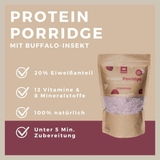 Mybugbar Protein Porridge mit 20% Eiweiss Anteil